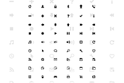 Mobile interface fill and line icons, a Solid Icon by Nazim's Shop (Thumbnail 7 of 9)
