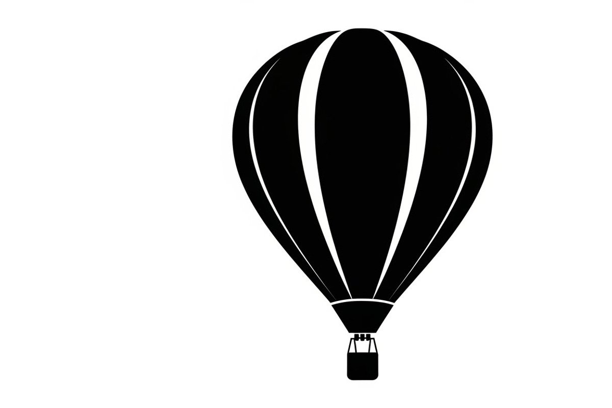 hot air balloon silhouettes, an Illustration by Amazin_art (Photo 5 of 31)