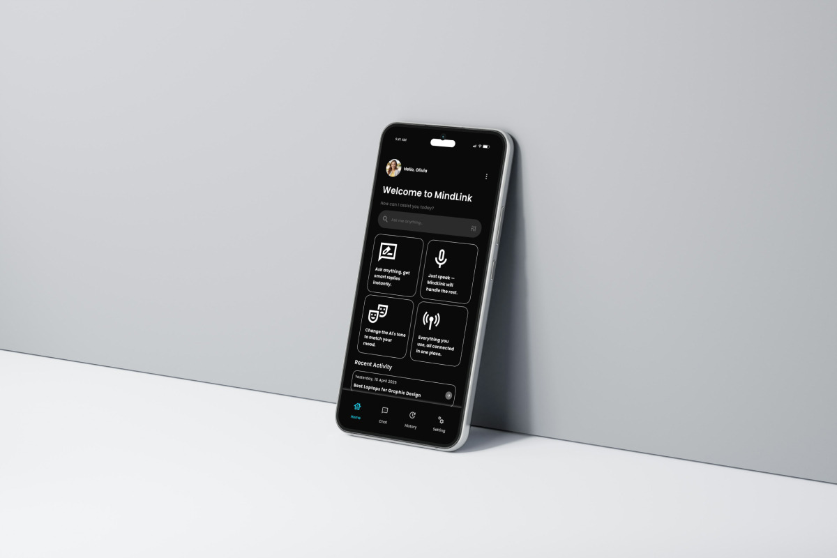 Mind Link - Chatbot Design Template, an App Template by productype1 (Photo 5 of 5)