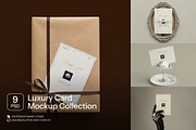 Luxury Stationery Card Mockup Bundle, a Product Mockup by Wildfield Studio (Thumbnail 1 of 11)