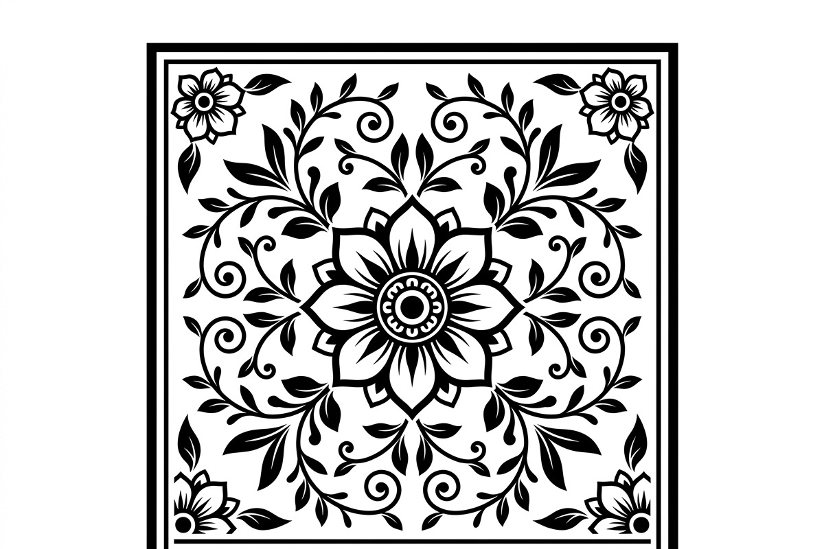 50 Elegant Floral Ornament Bundle, a Decorative Illustration by Amazin_art (Photo 20 of 29)