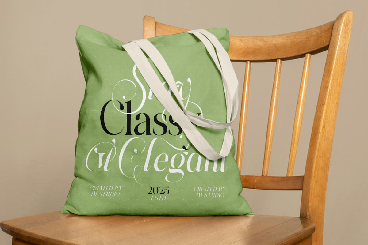 Megivia Calligraphyc Serif | 6 Fonts, a Serif Font by IM Studio (Photo 10 of 12)
