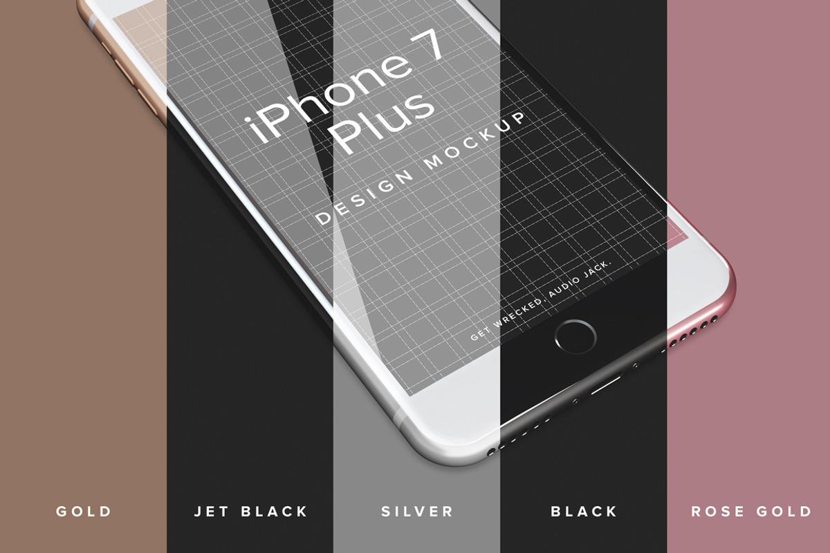 iPhone 7 Plus Design Mockup, an iPhone Mockup by illustrated (Photo 1 of 8)