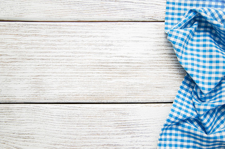 Blue napkin, an Abstract Photo by Olena Rudo
