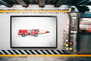 Ultimate subway NYC mockup bundle, a Print Template by As Good As Possible (Thumbnail 14 of 21)