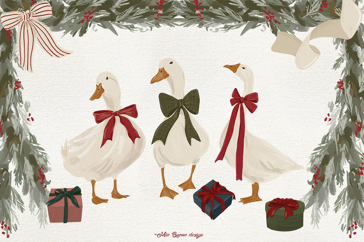 Hand-Painted Christmas Treasures, an Object Graphic by Mio Buono (Photo 6 of 14)