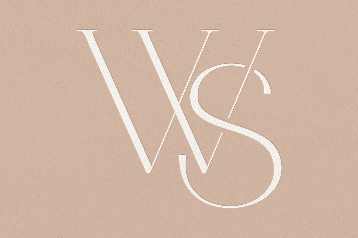 WS monogram, a Branding & Logo Template by LINKED LETTERS STUDIO (Photo 1 of 2)