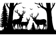 Dark Halloween Forest Design, a Graphic by BIPLOB EXPERT (Thumbnail 4 of 12)