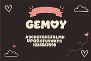 Gemoynesia – Soft Bold Playful Font, a Handwritten Font by indranesia (Thumbnail 2 of 2)