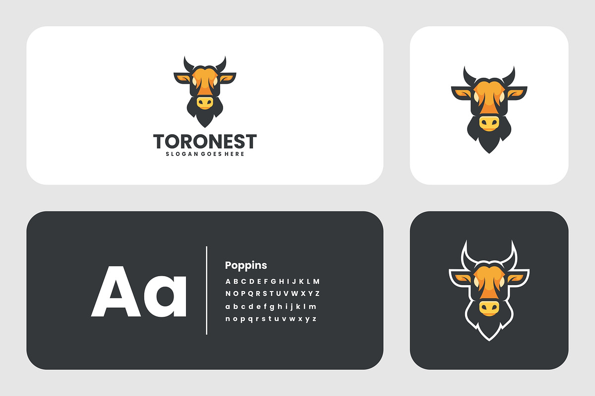 Mascot Bull Logo Design, a Branding & Logo Template by Artnivora.Std (Photo 2 of 4)