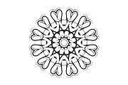 Decorative Mandala Digital Art Pack, a Decorative Illustration by NJ Himel (Thumbnail 26 of 101)