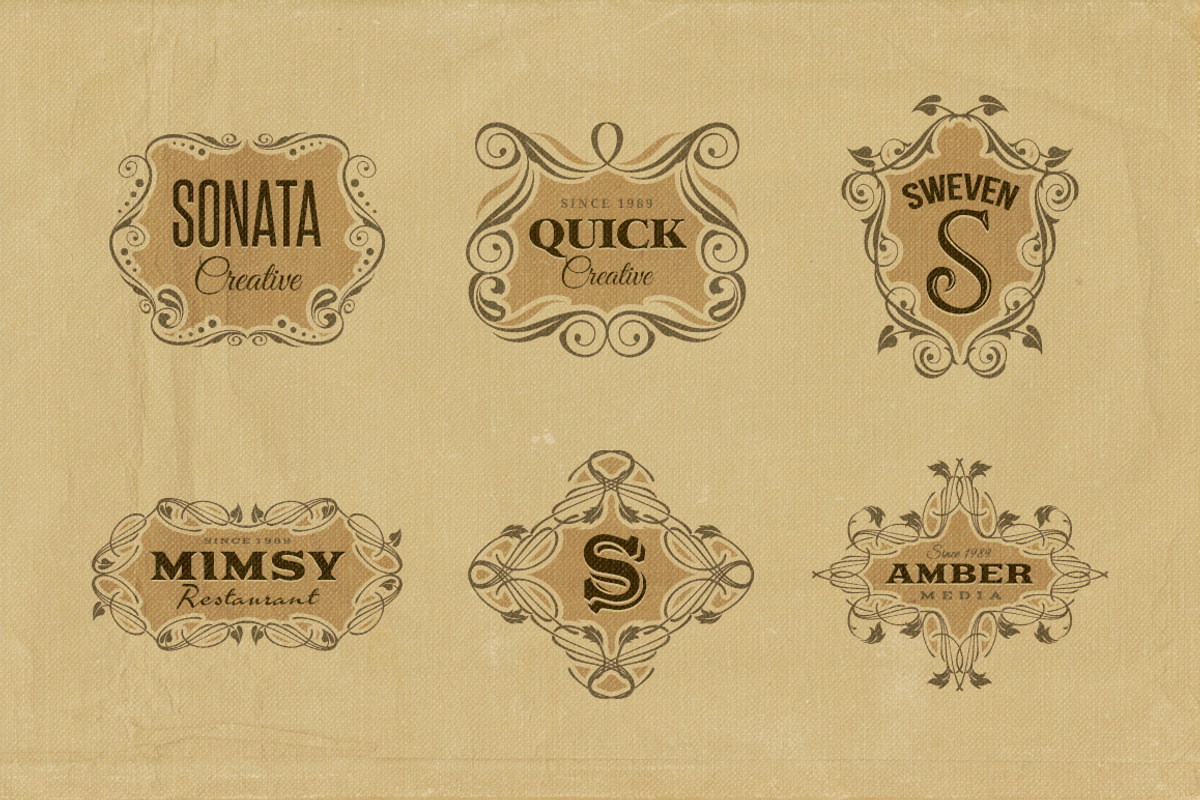 Ornamental frames Vol.2 preview 2