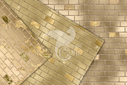 Gold Brick Walls Digital Paper, a Texture Graphic by Digital Curio (Thumbnail 5 of 7)