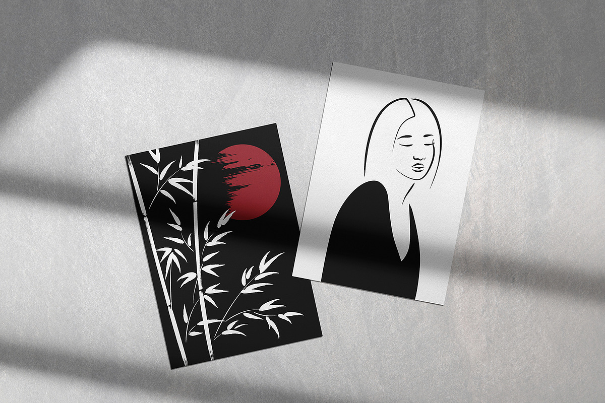 Wabi-Sabi: Ink Women & Abstract Art, an Illustration by May Motif (Photo 14 of 14)