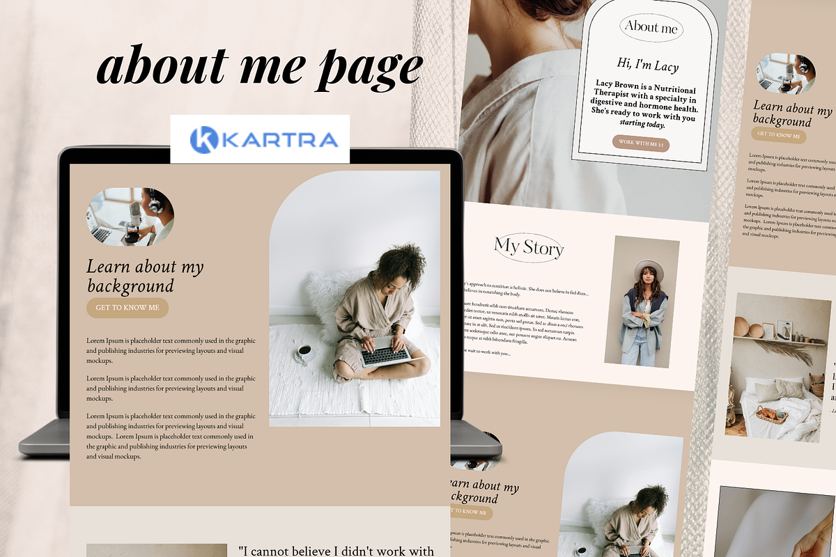 Kartra Membership + Website Bundle, a Landing Page Template by Solana Creative Co. (Photo 13 of 14)