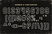 Varsity Season - Outline Slab Serif, a Slab Serif Font by Pian45 Studio (Thumbnail 7 of 8)