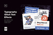 Typography Glitch Text Effects, a Layer Style Add-On by Creative Veila (Thumbnail 10 of 10)