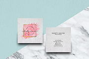 Square Business Template Card, a Business Card Template by Design Dock (Thumbnail 1 of 3)