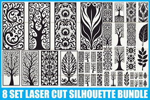 Leaf and Tree Vector Bundle, an Illustration by Creativeshirt