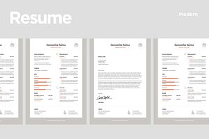 Modern Resume - 02