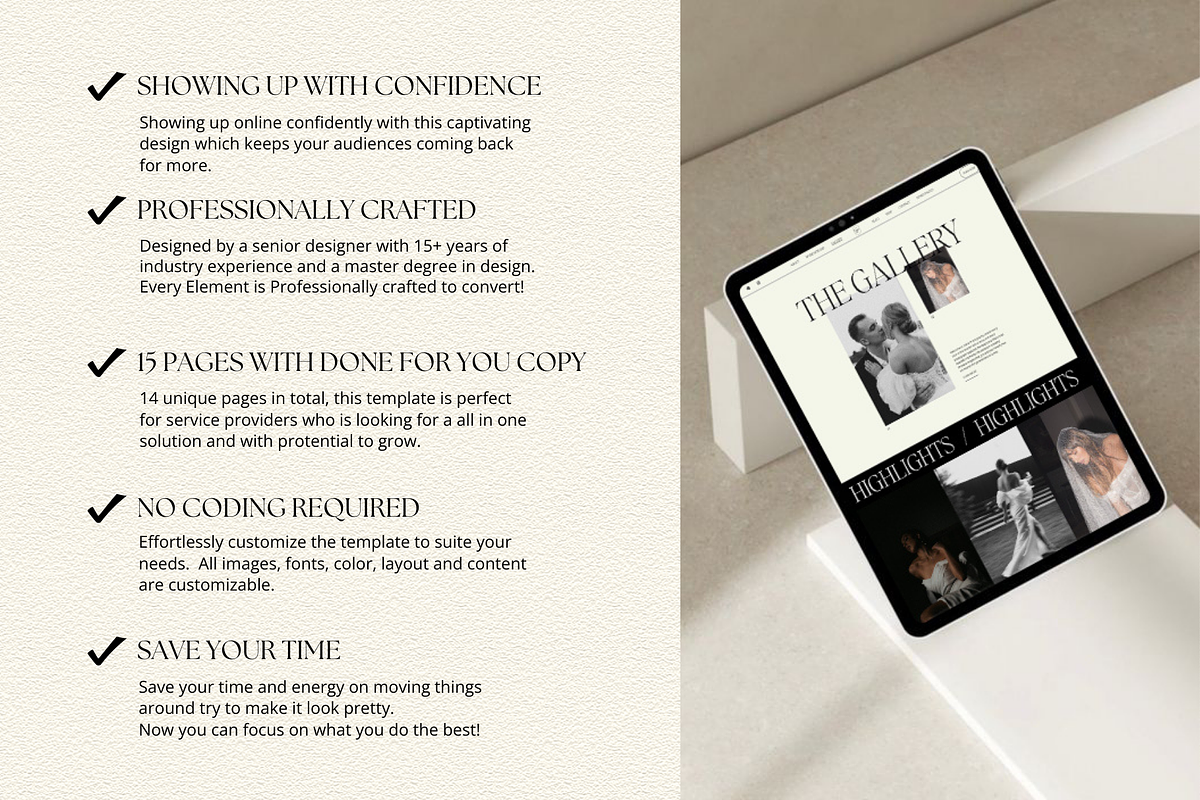 Squarespace 7.1 Website Template, a Squarespace Template by Row Creative (Photo 6 of 10)