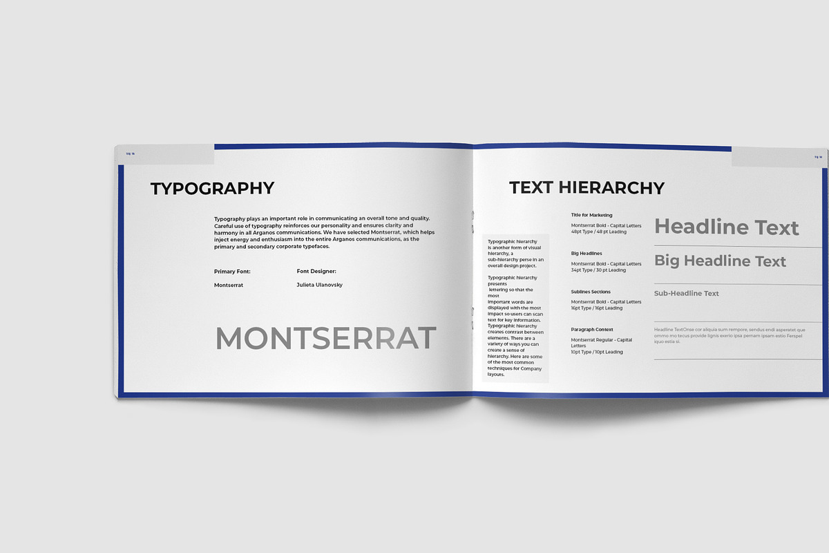 Landscape Brand Guideline Manual, a Brochure Template by Graphic Template (Photo 3 of 12)