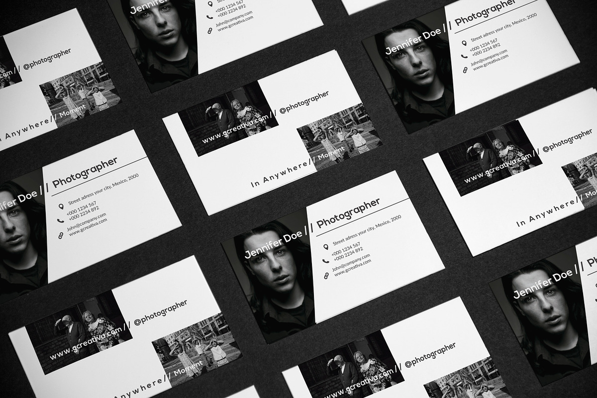Business Card Photographer, a Business Card Template by DesignsStore (Photo 1 of 2)