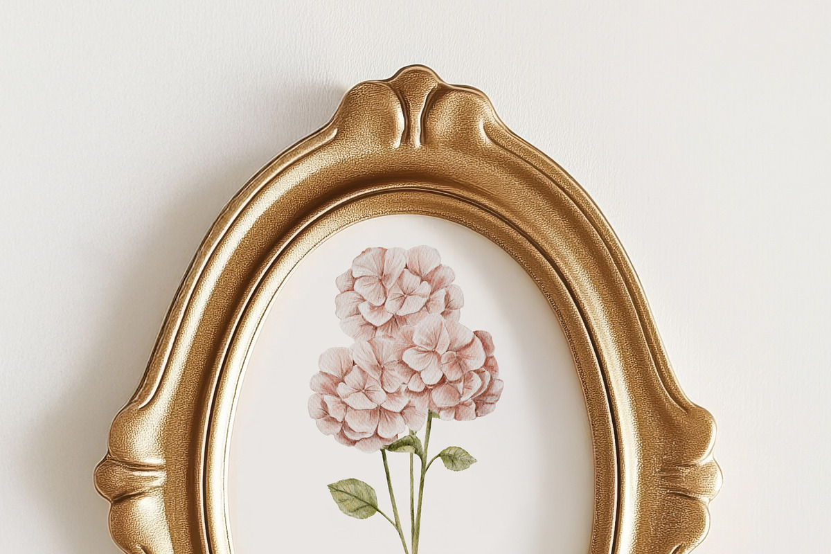 Golden Elegance Vintage Frame Mockup, a Product Mockup by NikiArts (Photo 10 of 10)
