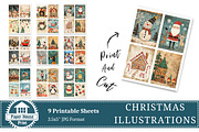 Whimsical Cute Christmas Papers, an Illustration by NiiiNArt (Thumbnail 7 of 8)