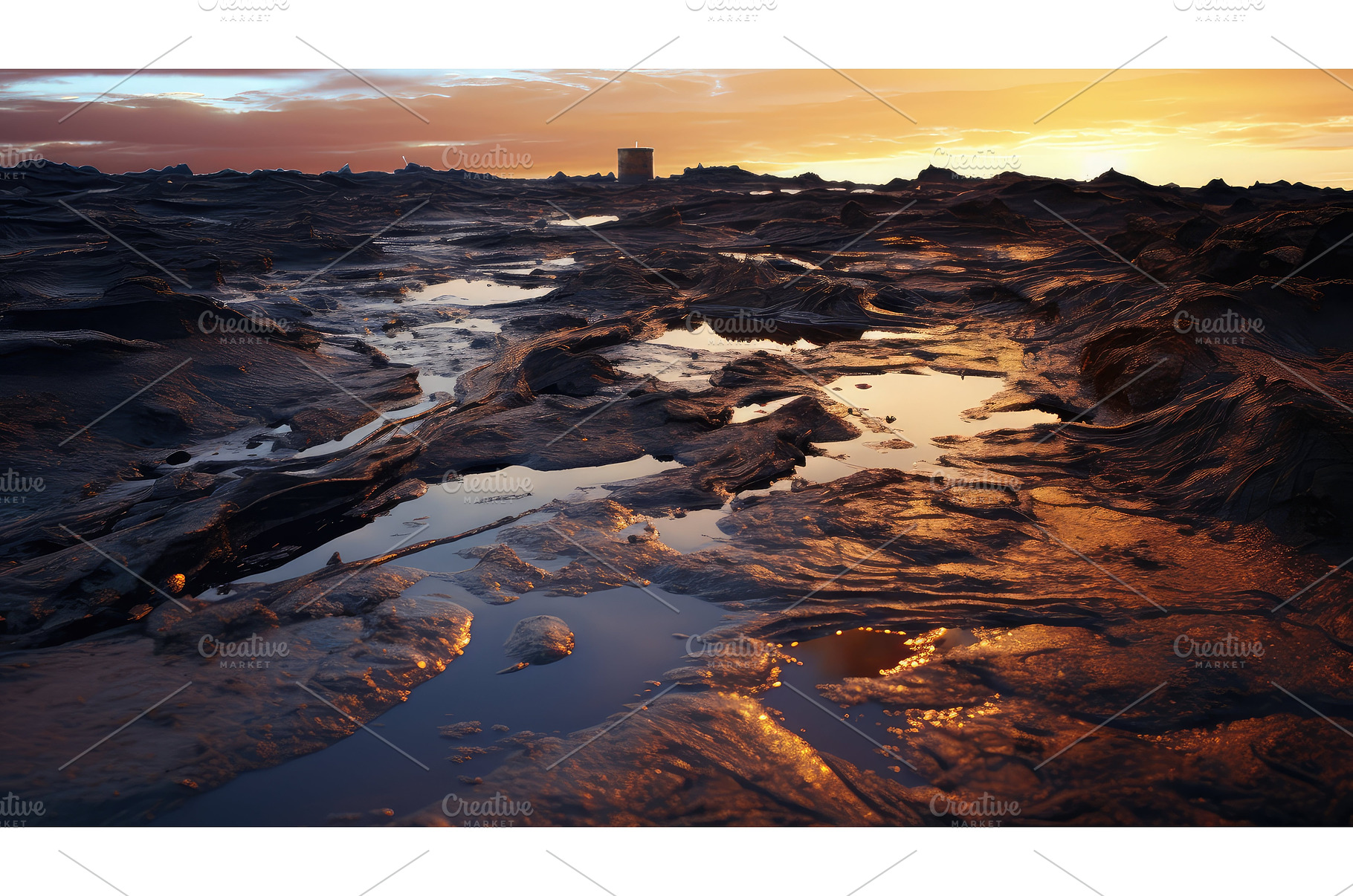 environment soil oil ai generated, a Nature Photo by pikepicture
