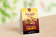 Restaurant Table Tent Flyer, a Poster Template by GreenPixi (Thumbnail 3 of 4)