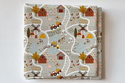 Whimsy Farm Map Clipart, a Decorative Illustration by Jenny Quince (Thumbnail 12 of 13)