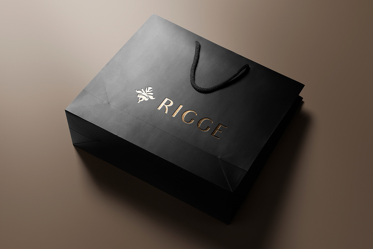 Logo Mockup Luxury Shopping Bag, a Packaging Mockup by Asylab (Photo 2 of 5)