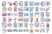 Premium Tourism Vector Icons Pack, an Icon by Vector Portal (Thumbnail 2 of 5)
