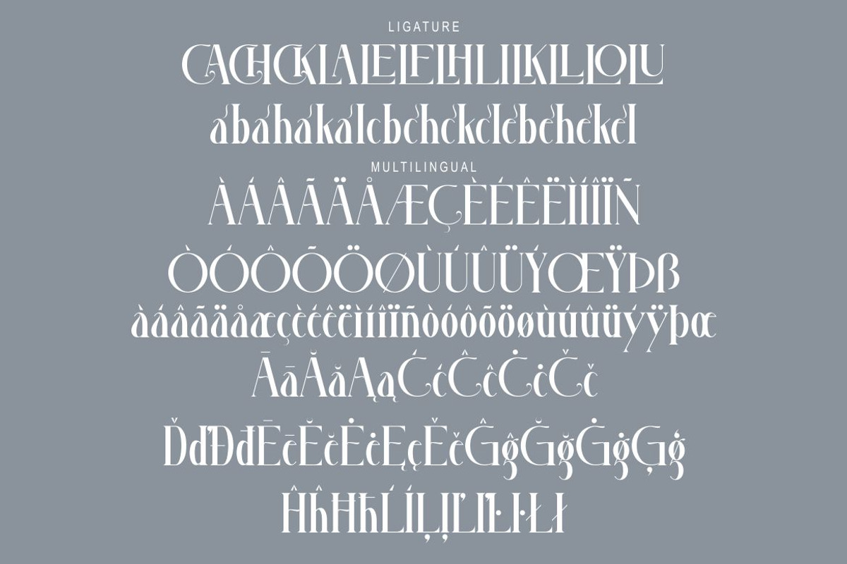 Hanabell, a Serif Font by Kenrichi (Photo 2 of 12)