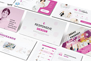 RESPONSIVE DESIGN - Keynote Template, a Presentation Template by Shafura (Thumbnail 1 of 6)