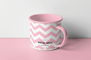 Metal Mug Mock-up, a Cups & Container Mockup by zippypixelstudio (Thumbnail 13 of 16)