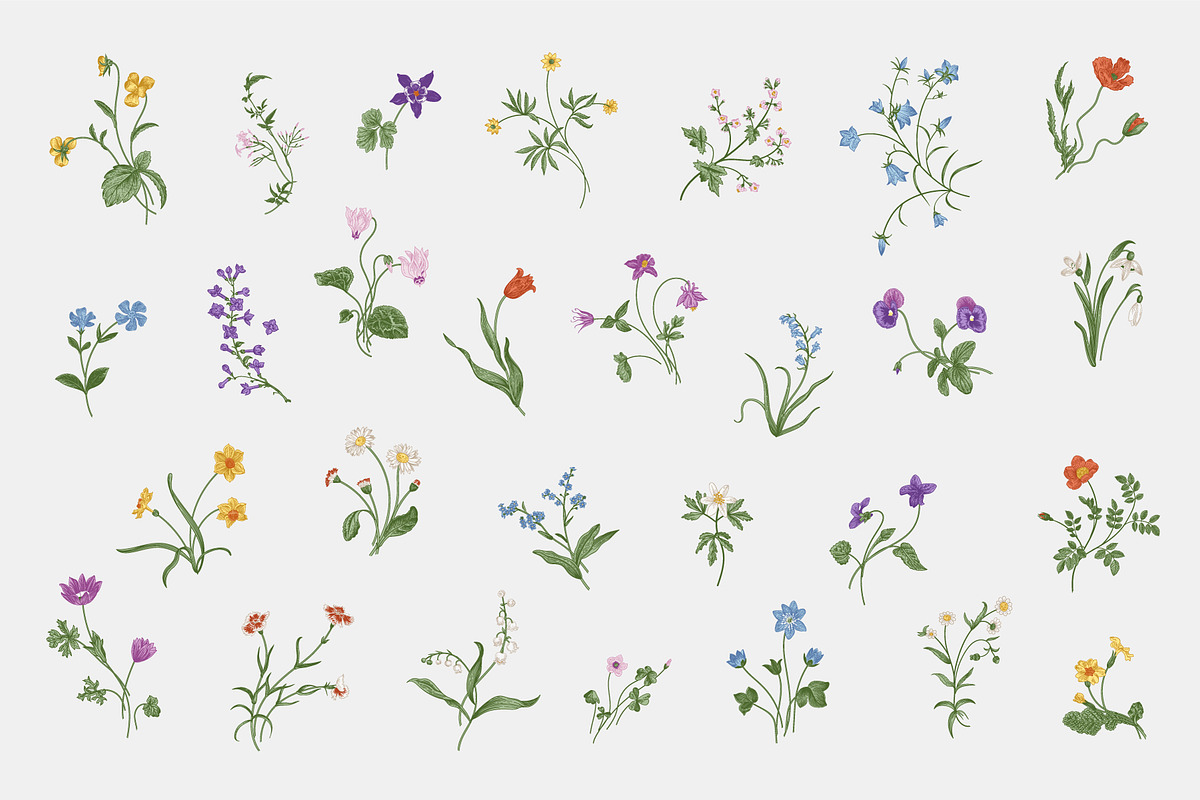 Mille-fleurs. Happy Easter, a Decorative Illustration by olga.korneeva (Photo 4 of 15)