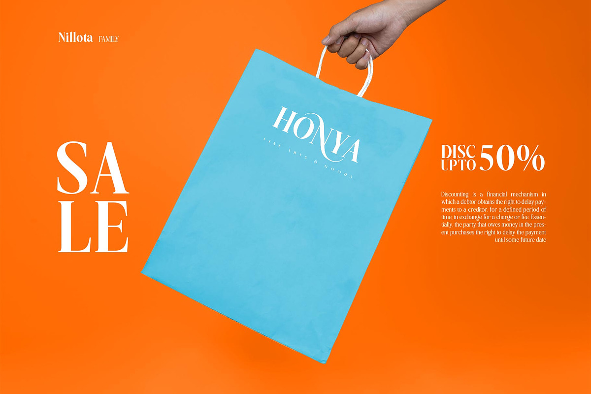 Nilota Typeface, a Serif Font by alit design (Photo 10 of 20)