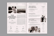 Wedding Newspaper Template, a Brochure Template by BrandPacks (Thumbnail 3 of 4)