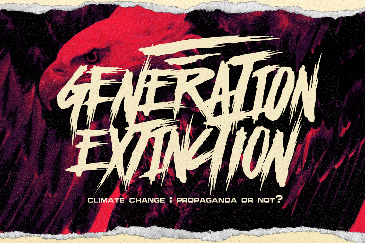 Chapters - Horror Font preview 3