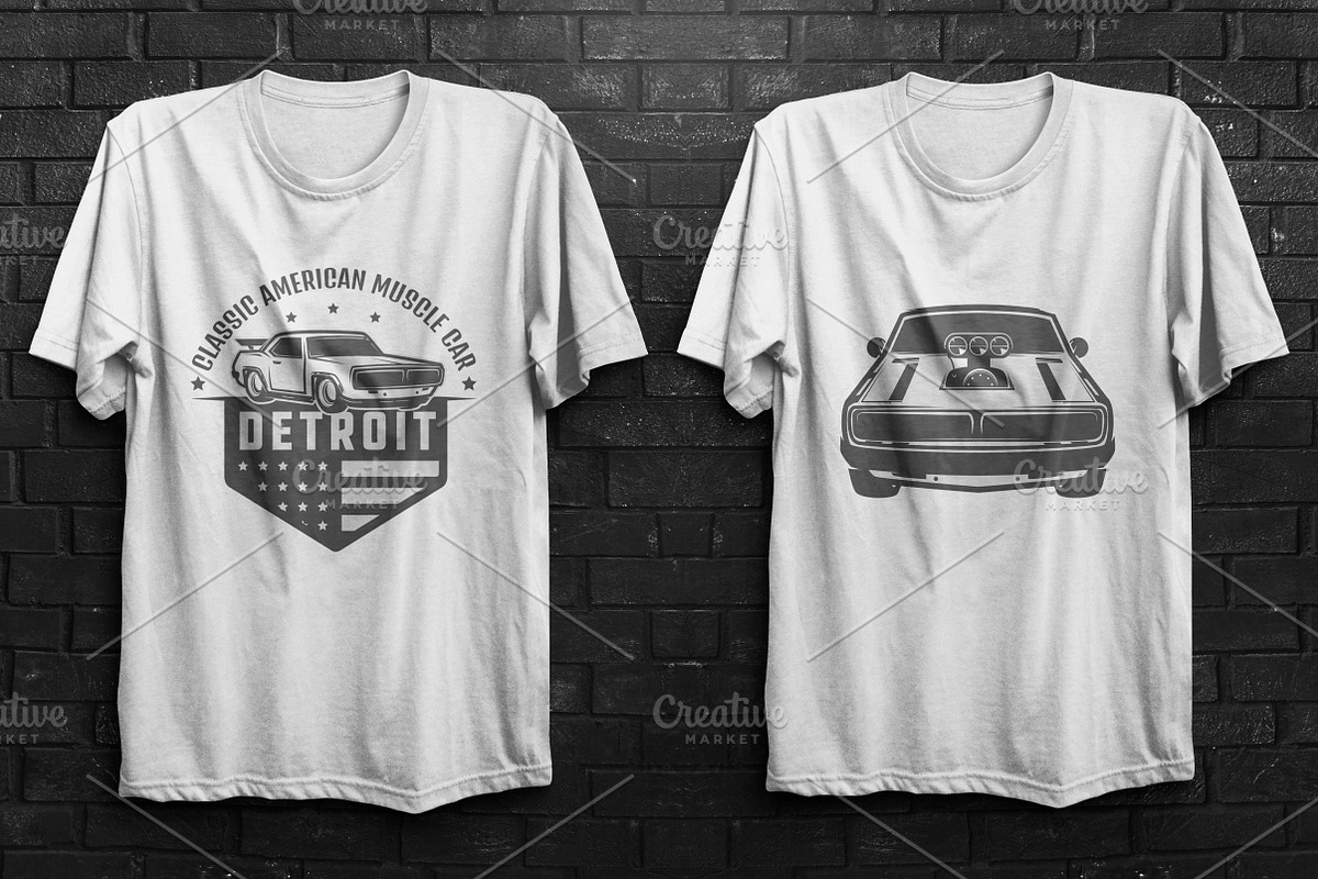 22 in 1 Set of muscle car, a Background Graphic by Hadanello88 (Photo 2 of 5)