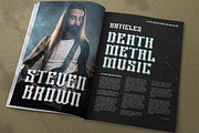 Heavy Force a Sharp Display Font, a Blackletter Font by Blankids Studio (Thumbnail 6 of 9)