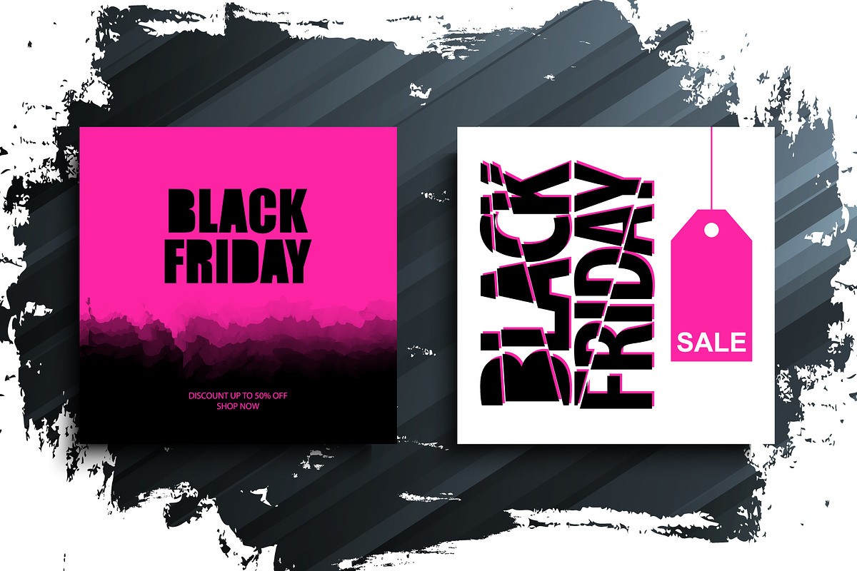 Black Friday Graphics Set, a Background Graphic by Finevector (Photo 2 of 5)