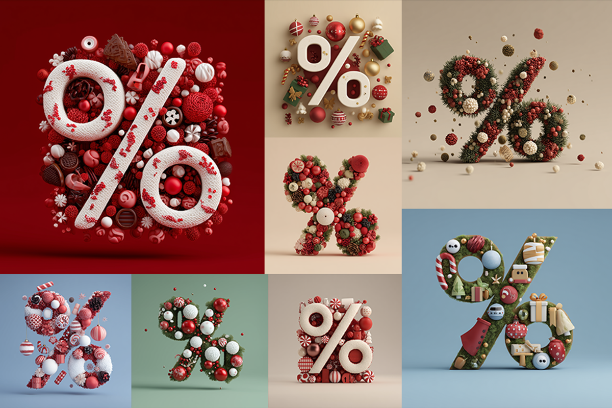 Christmas Sale, a Decorative Illustration by Picturesque Stories (Photo 2 of 7)
