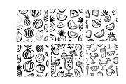 14 svg items Cocktail and Fruits set, a Background Graphic by SketchArtStudio (Thumbnail 4 of 4)