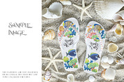 Flip Flops PNG & PSD Mockups, a Product Mockup by mock-ups (Thumbnail 12 of 14)
