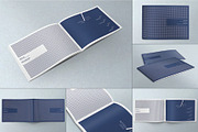 Horizontal A4 Brochure Mockup, an Advertising Mockup by DesignRushMarket (Thumbnail 1 of 8)