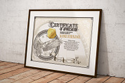 Vintage Certificate Templates, a Stationery Template by inshader (Thumbnail 2 of 12)