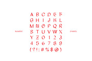 ROTE LIMA - DISPLAY FONT, a Handwritten Font by Fourshape (Thumbnail 4 of 7)